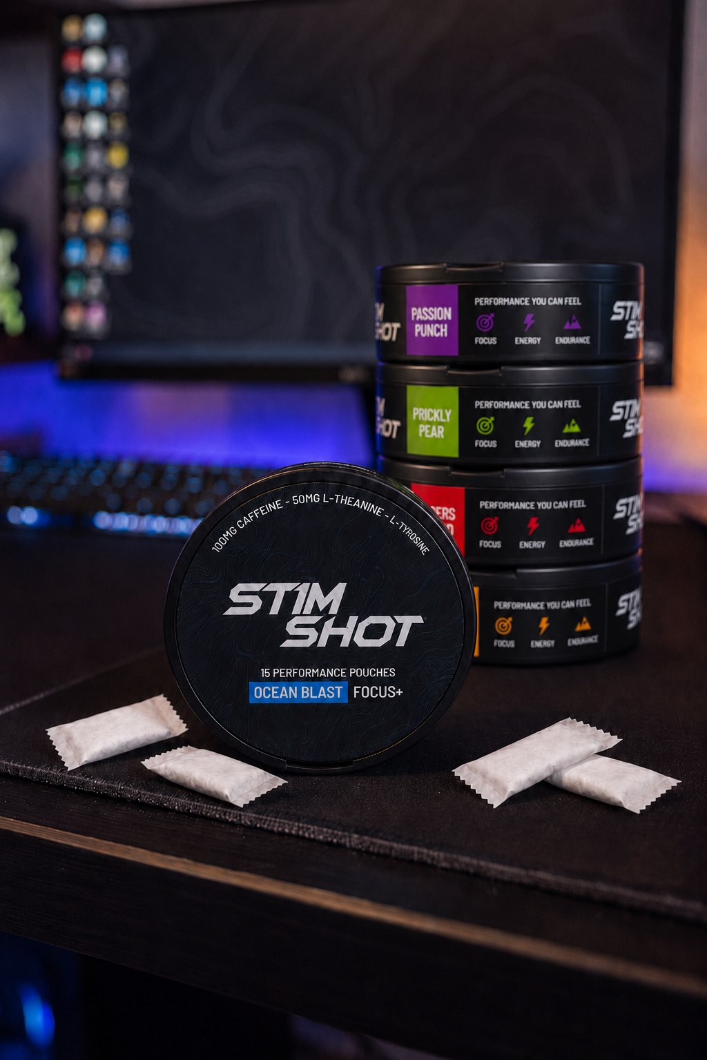 Stimshot Energy Pouches - 5 Pack (All Flavors)